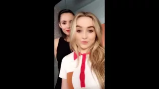 Snapchat: Sabrina Carpenter (Adventures in Babysitting Live)