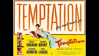 Merle Oberon in Irving Pichel's film-noir "Temptation" (1946)