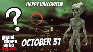 Happy Halloween | How to Activate UFO in GTA Online | October 31 Halloween Event 2021