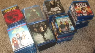 100 Blu-Rays For Sale Horror Comedy Action