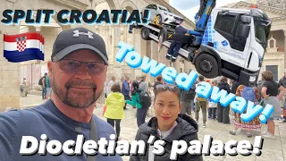 A Look At Split Croatia - Diocletian’s Palace - Towed Away! ￼