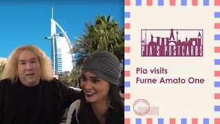 Pia Wurtzbach visits international and multi-awarded Filipino designer, Furne Amato One in Dubai