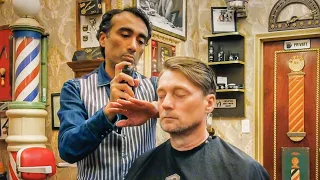 💈 Classic Haircut By Arthur Rubinoff At Amazing NYC Barber Shop Museum