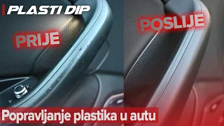 PLASTI DIP | Popravljanje plastičnih dijelova u automobilu !