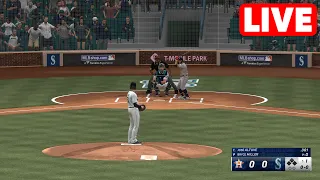 MLB LIVE🔴 Houston Astros vs Seattle Mariners - 28th May 2024 | MLB Full Game - MLB 24