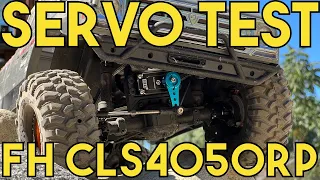 Crawler Canyon Presents: Servo Testin' Time, Flash Hobby 8.4v 50kg (CLS4050RP)