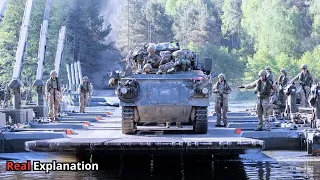 12000 US Troops and NATO Allies Finally Build a Bridge to Cross Tanks in Poland