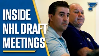 Inside the NHL Draft scout meetings