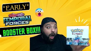 Opening an EARLY BOOSTER BOX OF TEMPORAL FORCES!!- Shuffle TCG