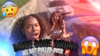 POV DRIVE GONE WRONG **we got pulled over**