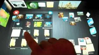 BumpTop 3D Multi-Touch Desktop