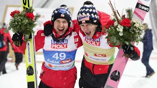 OSTATNIA TRÓJKA MŚ W SEEFELD 🔥 DAWID KUBACKI MISTRZEM ŚWIATA, KAMIL STOCH WICEMISTRZEM😮