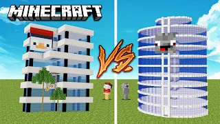 ENTE HOTEL VS. ALPHASTEIN HOTEL in MINECRAFT