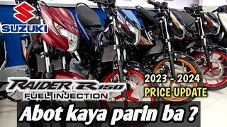 SURE KANA BA? SUZUKI RAIDER R150 F.I , 2023-2024 Price and Installment update , @crisridemotovlog