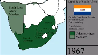 The History of South Africa: Every Year