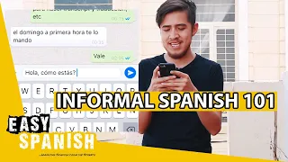 How to text your friends in informal Spanish! | Easy Spanish 160