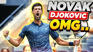 Djokovic Novak Unbelievable Tennis Play!