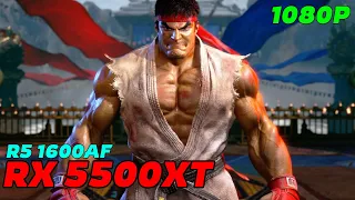 Street Fighter 6 Demo | AMD 5500XT + Ryzen 5 1600AF | 1080p | Benchmark
