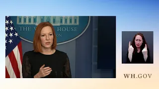 01/13/22: Press Briefing by Press Secretary Jen Psaki and National Security Advisor Jake Sullivan