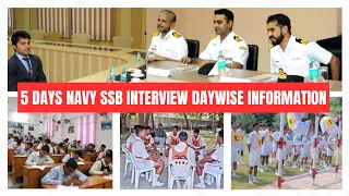 Indian Navy 5 Day SSB Interview Process with Full Explanation(Complete SSB Interview Procedure) 2024