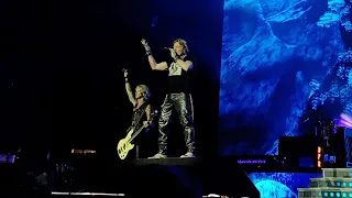 Guns N' Roses in Madrid, 9 June 2023. Estranged