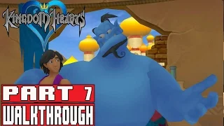 KINGDOM HEARTS 1 HD Gameplay Walkthrough Part 7 Agrabah - No Commentary