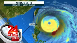 #BagyongBetty: Panayam kay PAGASA Assistant Weather Services Chief Chris Perez kaugnay... | 24 Oras