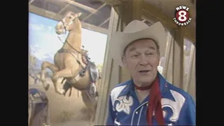 CBS 8 visits Roy Rogers in 1987