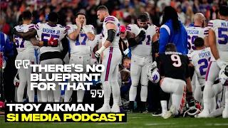 Troy Aikman On Covering The Damar Hamlin Incident | SI Media Podcast