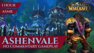 Ashenvale - Horde Gameplay, No Commentary, ASMR (1 hour, 4K, World of Warcraft Vanilla)