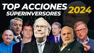 🟢 ¿INVERTIR en el TOP 10 ACCIONES DE LOS SUPERINVERSORES para 2024?