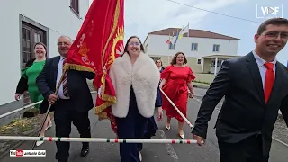 Cortejo da Igreja para o Salão 7 Abril 2024 São Mateus Ilha Pico Açores