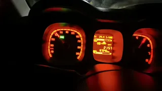 Fiat Panda 3 III 1.2 69PS acceleration 0-100 km/h