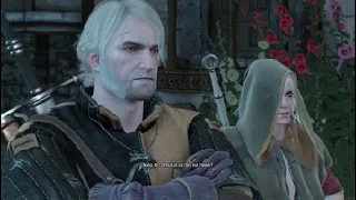 Geralt i Ciri w odwiedziny do Juniora