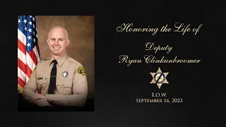 Funeral Services for Fallen Deputy Ryan Clinkunbroomer