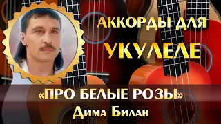 Дима Билан - Про белые розы (instrumental, минусовка, аккорды для укулеле, chords song, минус minus)