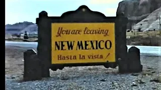1950's Route 66 Vacation 8mm telecine