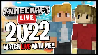 REACTING To MINECRAFT LIVE 2022 /w Grian
