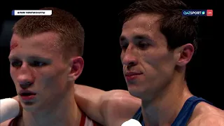 MENS WORLD #BOXING CHAMPIONSHIPS TASHKENT 2023. Semi-final. Oybek Jurayev🇺🇿 vs Dimitriy Divali🇷🇺