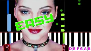 BETTER OFF ALONE / EASY PIANO TUTORIAL / ALICE DJ