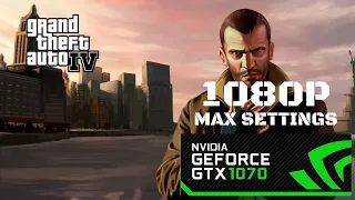 Grand Theft Auto IV GTX 1070 + i7 6700 | 1080p Max Settings | Frame Rate Test