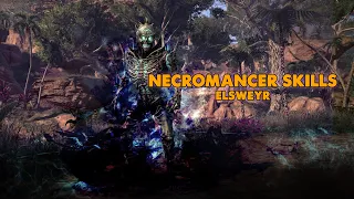 ESO - Necromancer Class Skills, Ultimates & Passives! - (Elsweyr)