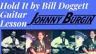 Hold It by Bill Doggett, Johnny Burgin Blues Guitar Lesson