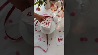 Бенто-торт "14 Февраля" на День Святого Валентина