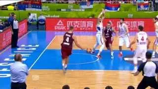 Assist of the Game R. Freimanis SRB-LAT EuroBasket 2013