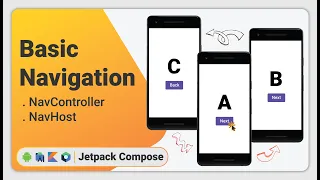 Kotlin - Jetpack Compose | Basic Navigation #1