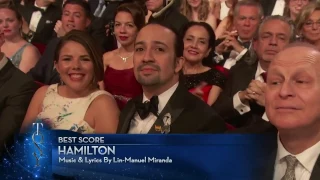 Acceptance Speech - Best Score: Lin-Manuel Miranda (2016)