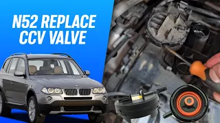 How to Replace CCV Valve on BMW N52 with Plastic Valve Cover