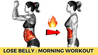 Do This Every Morning and See What Happens! | How to LOSE 2 INCHES OFF WAIST in 1 Week (STANDING)