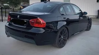 BMW E90 320D M47 downpipe revs